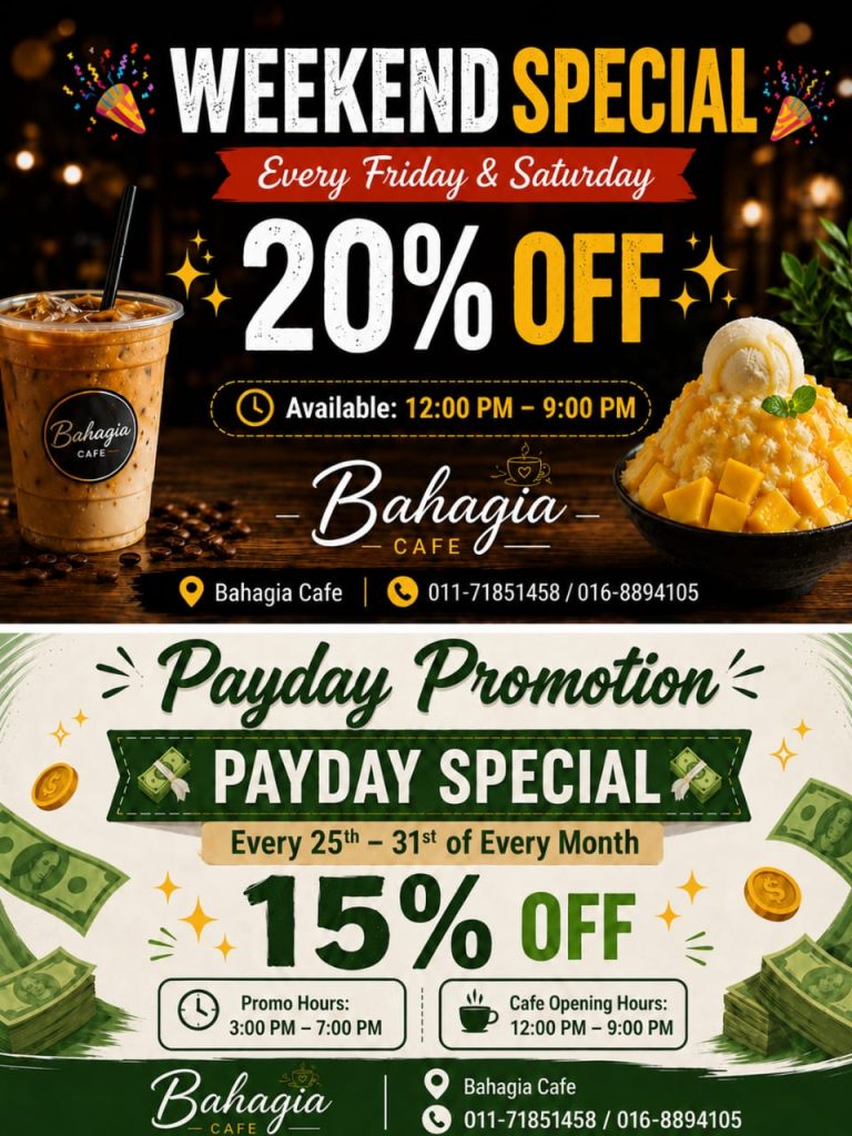 Cafe Promo