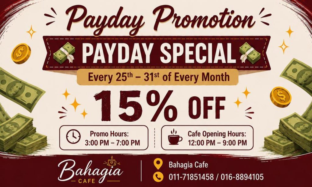 Cafe promo 2